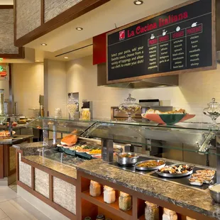 La Cucina Italiana - Gourmet pizzas and Tuscan accompaniments, housemade meatballs, &amp; create your own pasta.