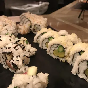 Fresh harvest buffet dinner offerings at Seminole hard rock casino, Tampa