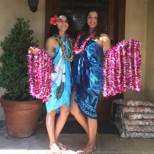 Lei for luau party