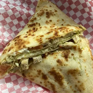 Chicken Pesto Crepe