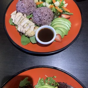 Grilled Chicken Breast &amp; Salad