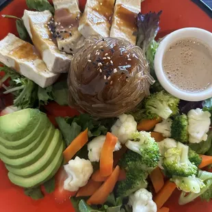 L4. Sliced Grilled Tofu Lunch Special