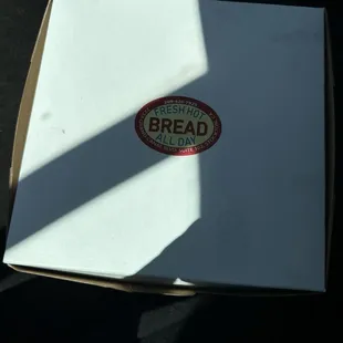 Fresh hot bread all day