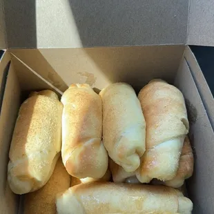 Fresh hot bread! PAH!