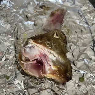Bloody, raw chicken that was given to me.
