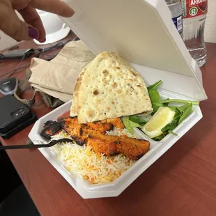 Chicken  Tenderloin Shish Kabob