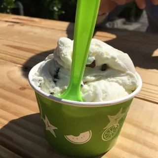 White Mint Chip Ice Cream (Pint)