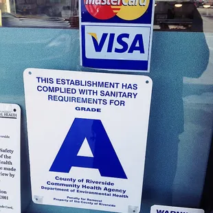 accept visa, and master card