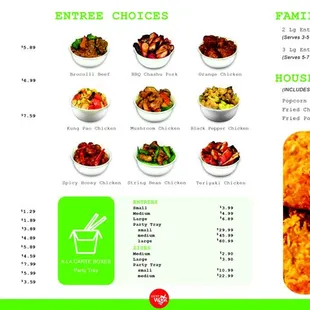 Chinese Wok and Specialty Meals.