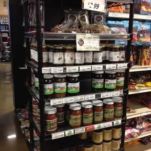 Local food section up in hurr