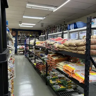 wide selection of food items