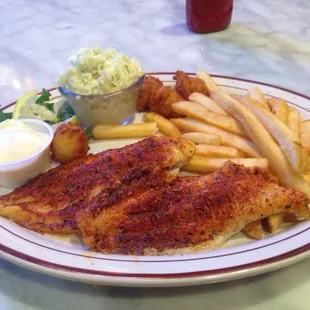 Cajun Catfish.  Yum, my favorite restaurant.