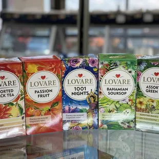 New international tea collection