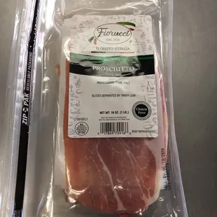 New Italian Prosciutto is available at the store