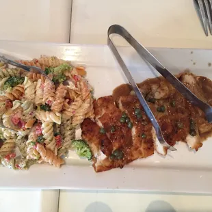 Pasta &amp; Chicken Piccata
