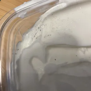 Contaminated labneh