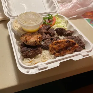 Mixed platter