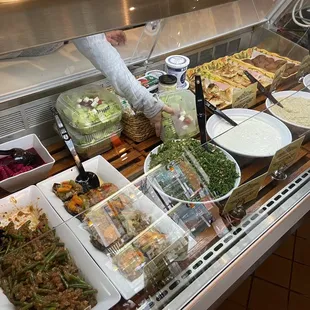Salads and deeps