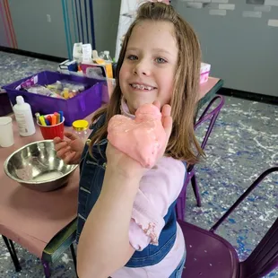 Making some slime!
