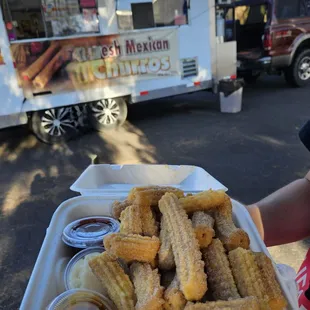 $20 family pack. Comes with three sauces of choice.