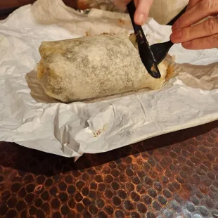 Little dry  even with sauce