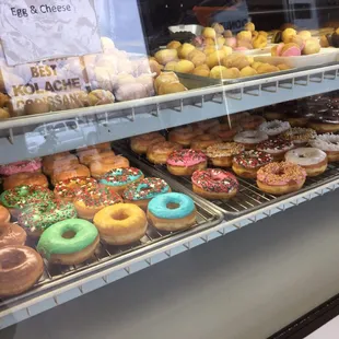 a variety of doughnuts