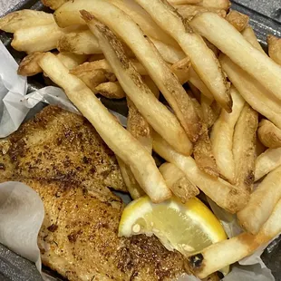 Grilled tilapia