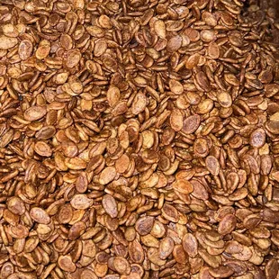Roasted red melon seeds