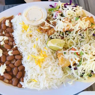 Battered Fish Plate