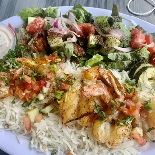Grilled Shrimp Plate (5pc)