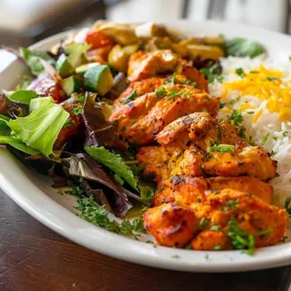 Chicken Kabob Plate