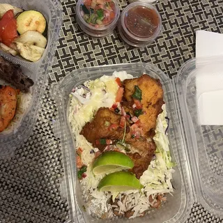 Battered Fish (Cod) Bowl