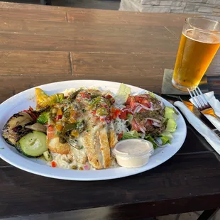 White fish entree