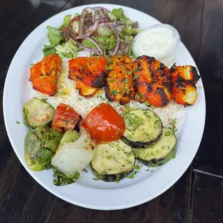 Chicken Kabob Plate