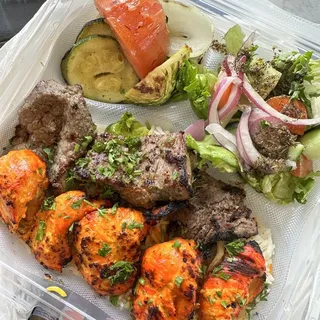 Filet Mignon Kabob Plate