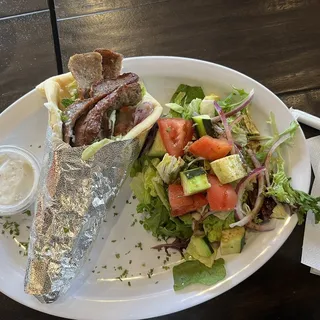 Lamb Gyro Pita Wrap
