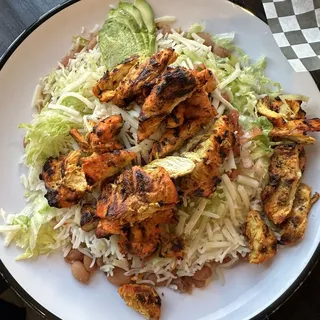 Chicken Kabob Bowl