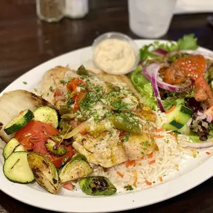 Grilled Barramundi Plate
