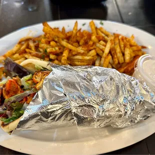 Chicken Chicken Pita Wrap