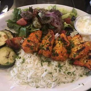 Chicken Kabob Plate