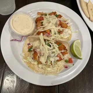 Battered Shrimp Taco