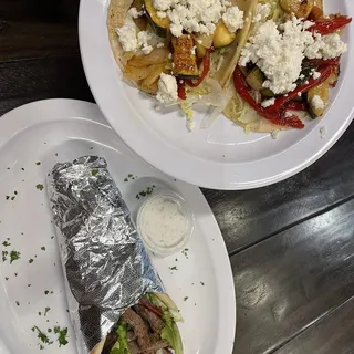 Veggie-Feta Taco