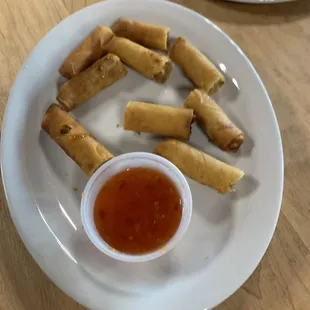 Lumpia (Ate most before pic) 4.8678 stars!