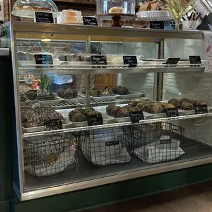 Baked goods selection! Lots of options for everyone