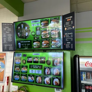 Menu board