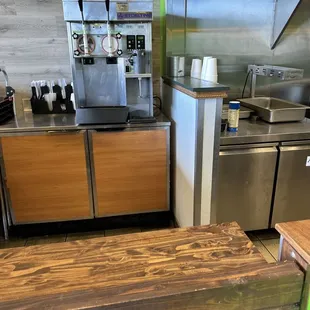 a kitchen with stainless steel appliances