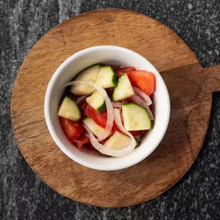 Tomato Cucumber Salad
