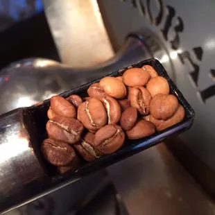Beautiful Java during roast.