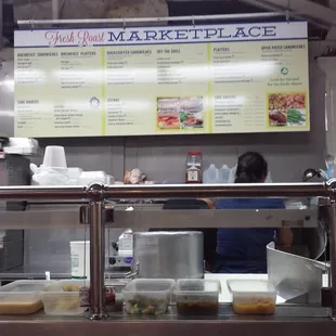 a woman preparing food
