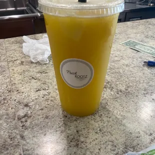 32oz Sunny Day raw juice